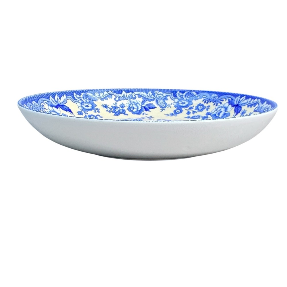 Spode Blue Room Garden Collection British Flowers Rosa 9 Inch Pasta Soup Bowl - Picture 2 of 8